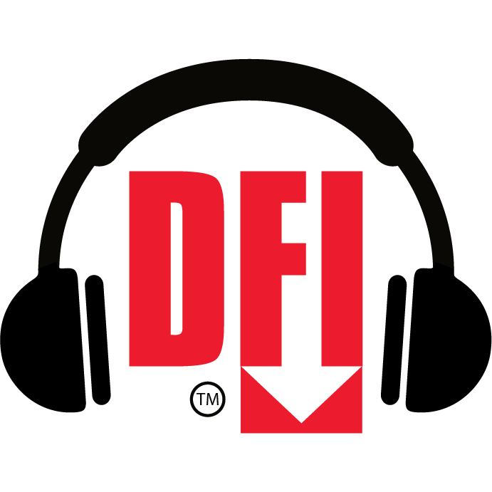 logo for dfi podcasts