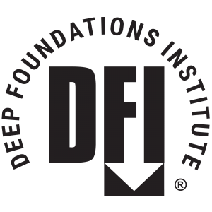 black and white dfi logo with no tagline