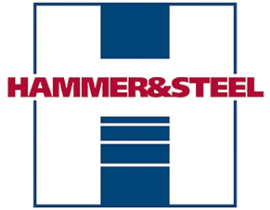 logo for hammer and steel