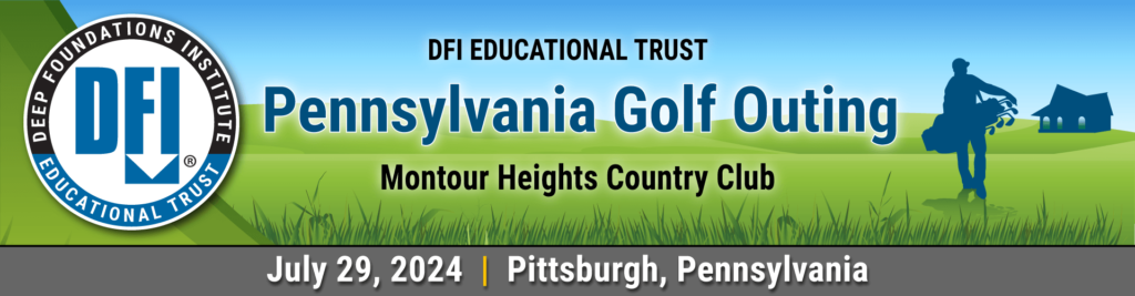 promo banner for PA golf event