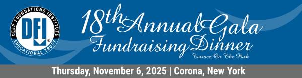 promotional banner for the gala event.