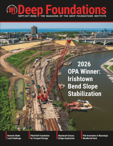 September - October 2026 Deep Foundations magazine cover