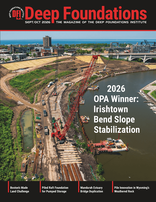 September - October 2026 Deep Foundations magazine cover