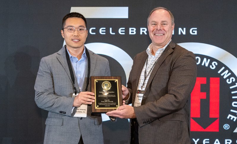 DFI Announces Winner of the 2025 Student Paper Competition