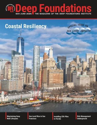 Cover of May-June 2026 Deep Foundations Magazine