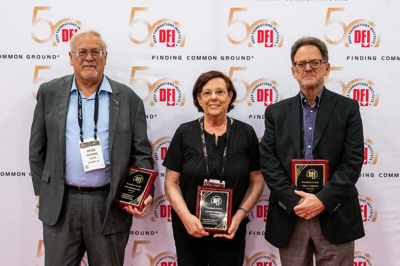 President’s Awards Presented at DFI 50th Annual Conference